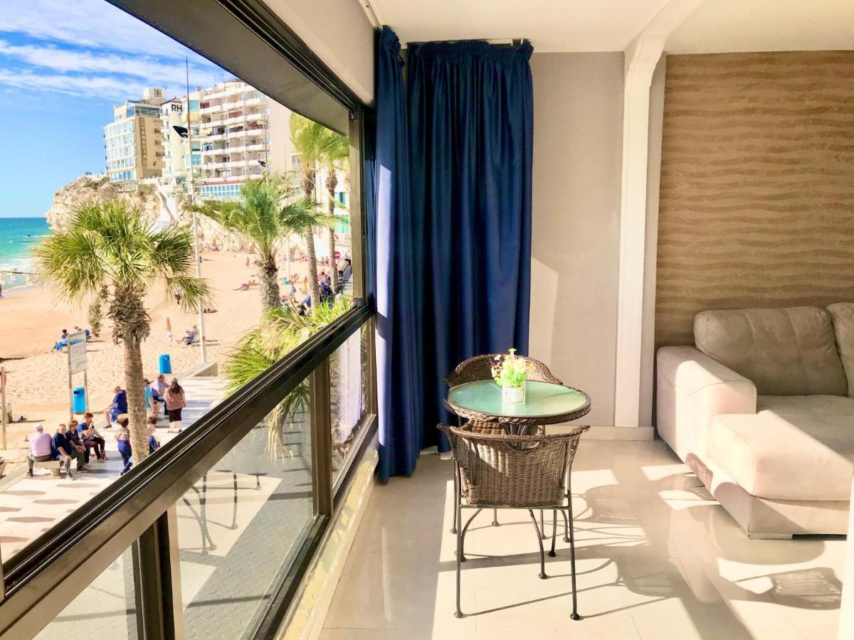 Seafront Levante Beach Blueline Benidorm Bagian luar foto