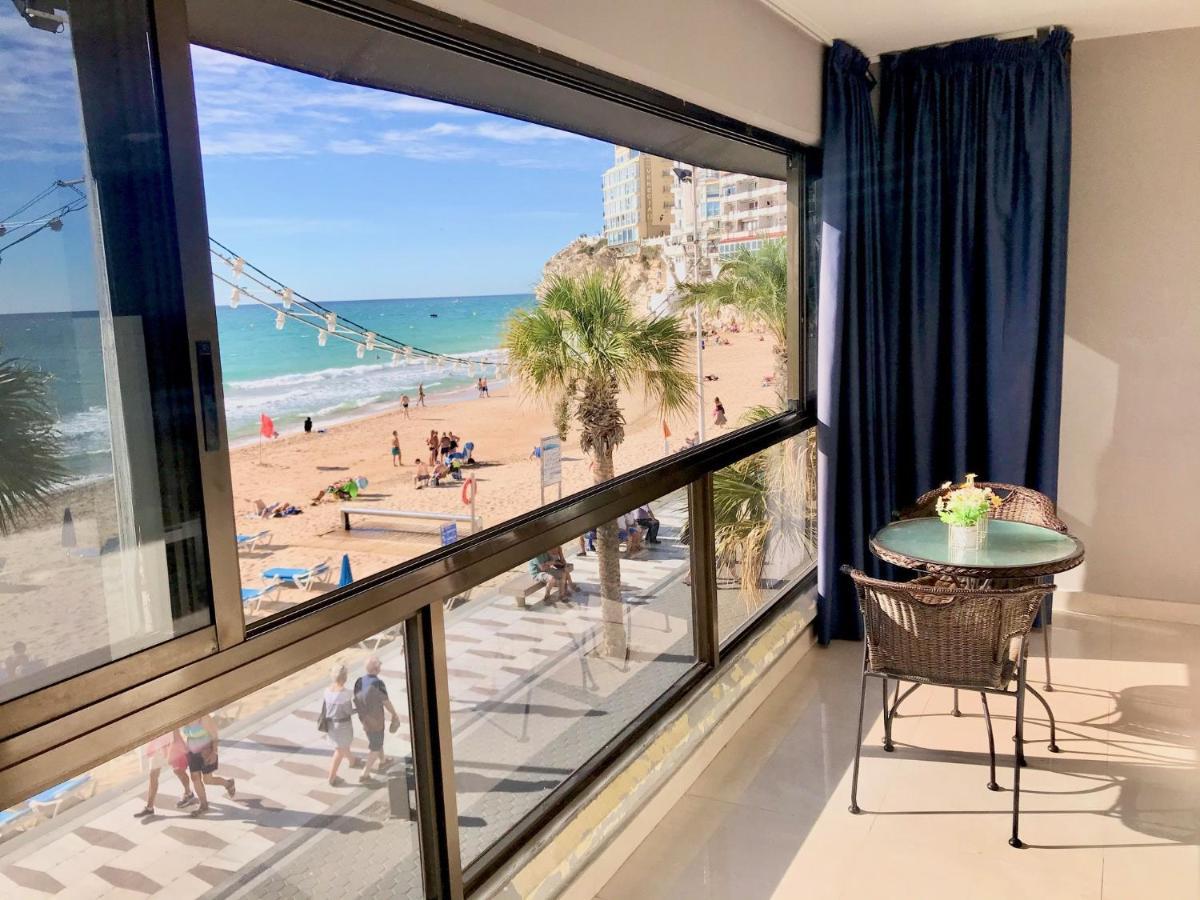 Seafront Levante Beach Blueline Benidorm Bagian luar foto